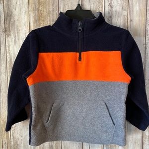 2t 1/4 zip Fleece Pullover